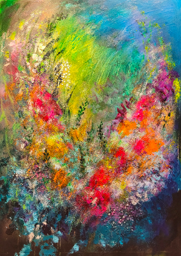 Jacqueline Meier - Abstract Floral
